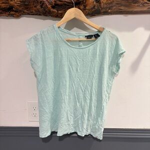 Tahari Mint Button Back Women's Shirt